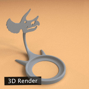 Triceratops Skull 3d model