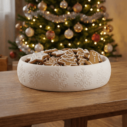 Christmas bowl 3d model