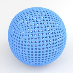 Airless Ball 3d model