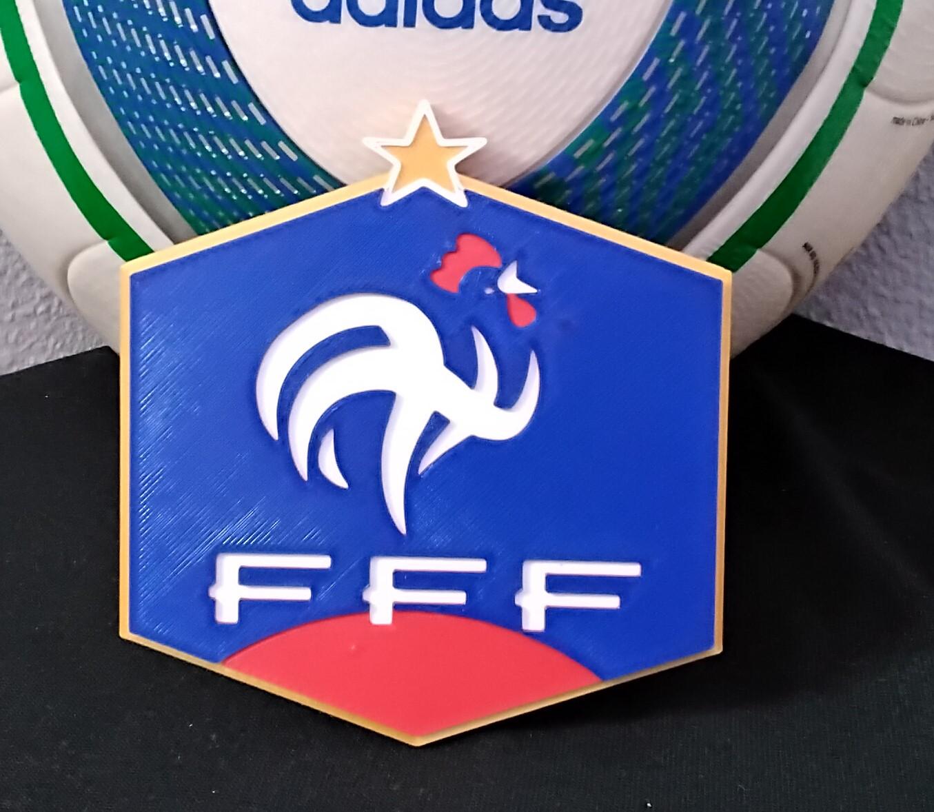 France national football team coaster or plaque 3d model