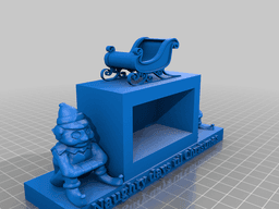 Days till Christmas 3d model
