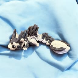 Fox Dragon Baby 3d model