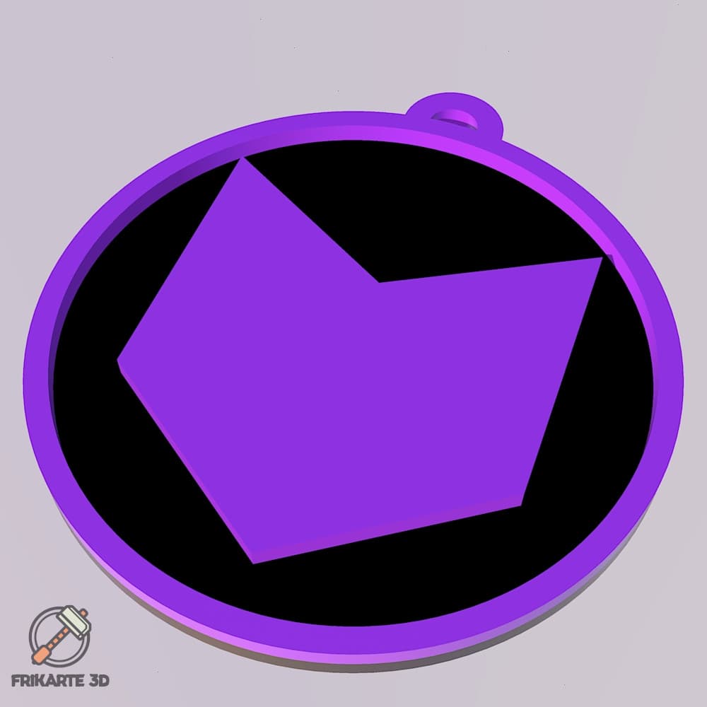 Hawkeye Keychain 3d model