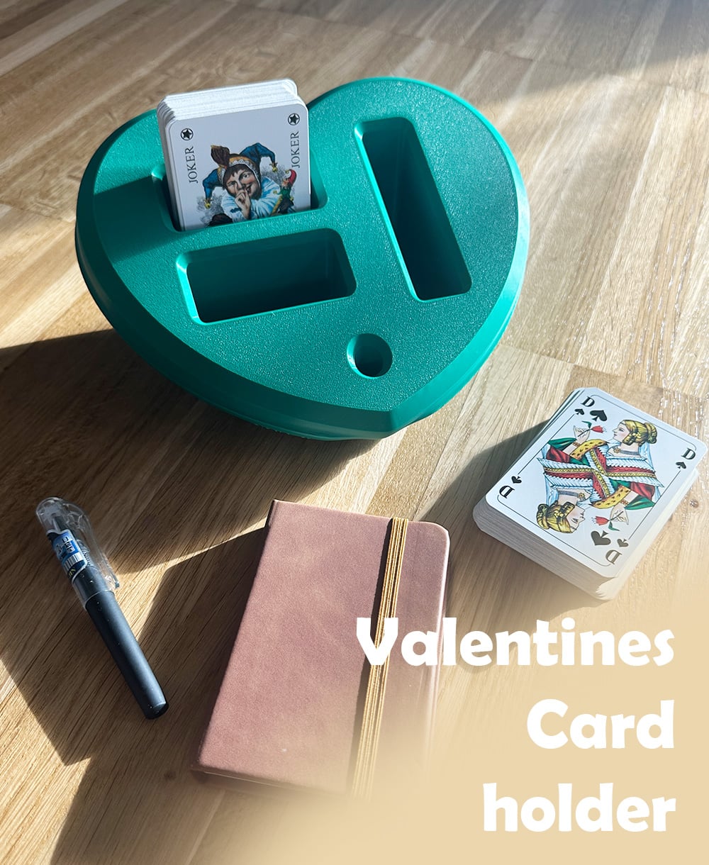 Valentines Game Card Holder 3d model
