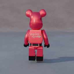 Squid Game Bearbrick 3d model