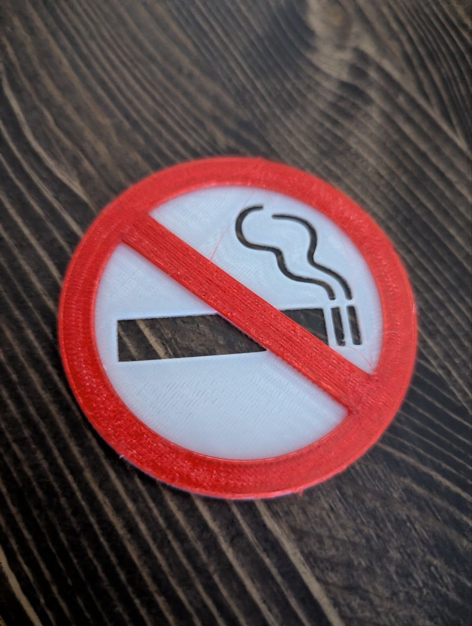 Don't Smoke Sign 3d model