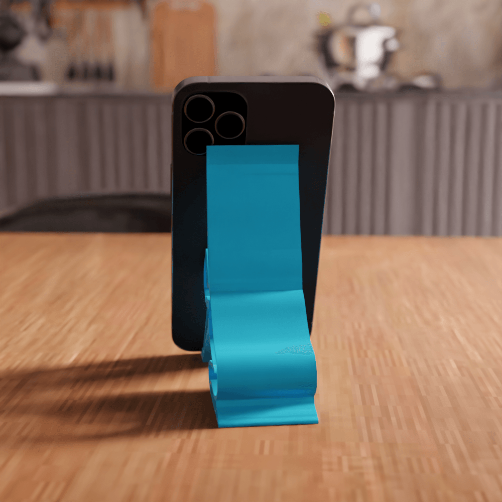 Zen Yoga Pose Functional Mobile Phone Stand 3d model