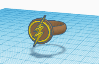 Flash Ring 3d model