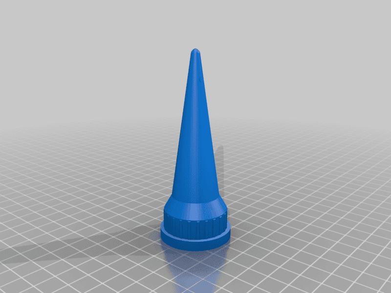 water spike with rim 3d model