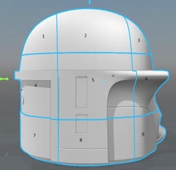 Boba Fett Concept Helmet (Star Wars) 3d model