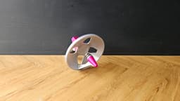 Pink Space Ranger Satellite Stunner 3d model