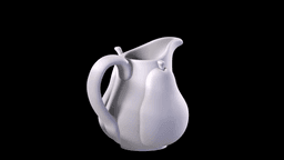 Juicy Pear Kitchenware Set - Pitcher, Bowl & Creamer Bundle 3d model