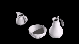 Juicy Pear Kitchenware Set - Pitcher, Bowl & Creamer Bundle 3d model