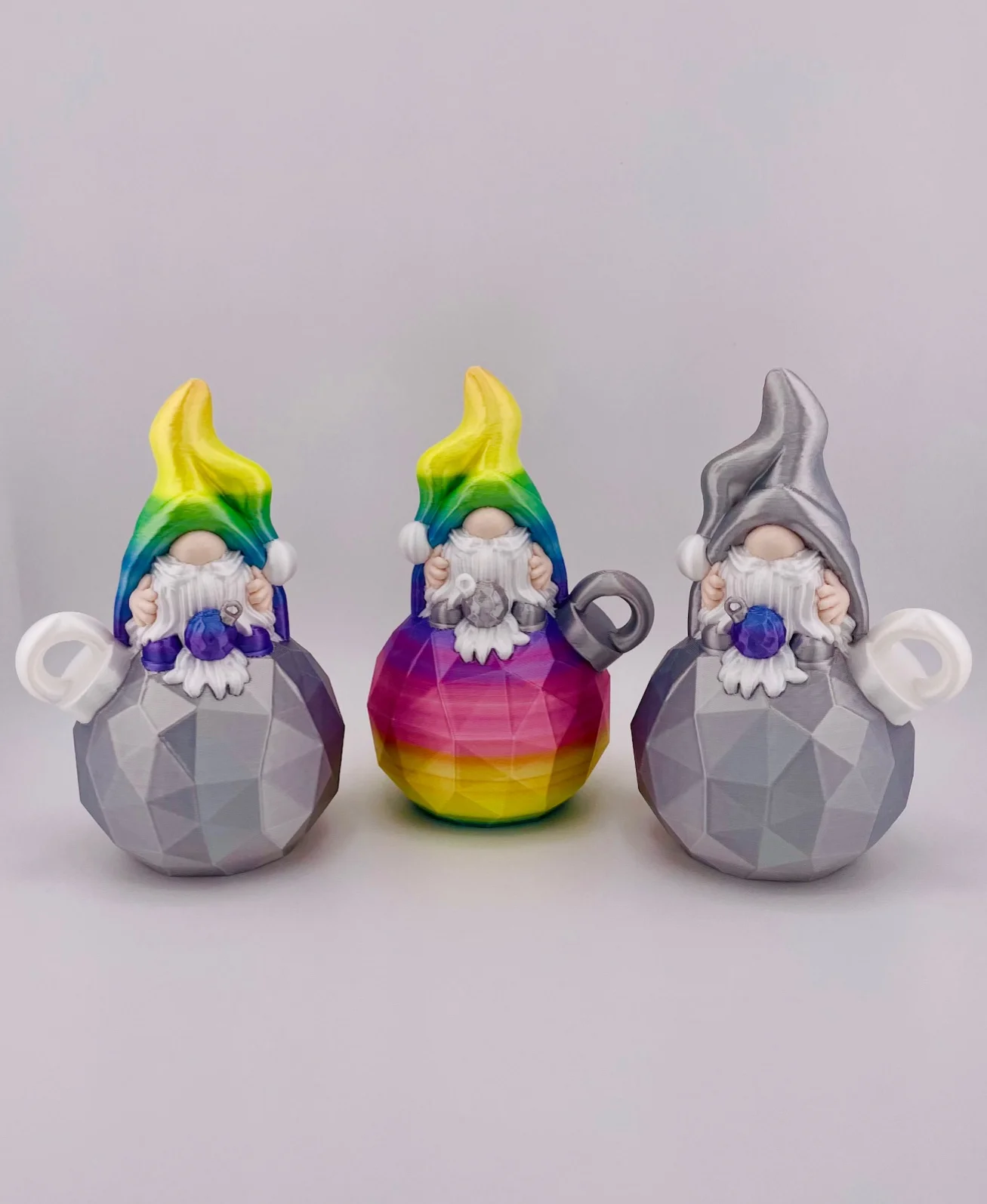 Gnome On an Ornament 3d model