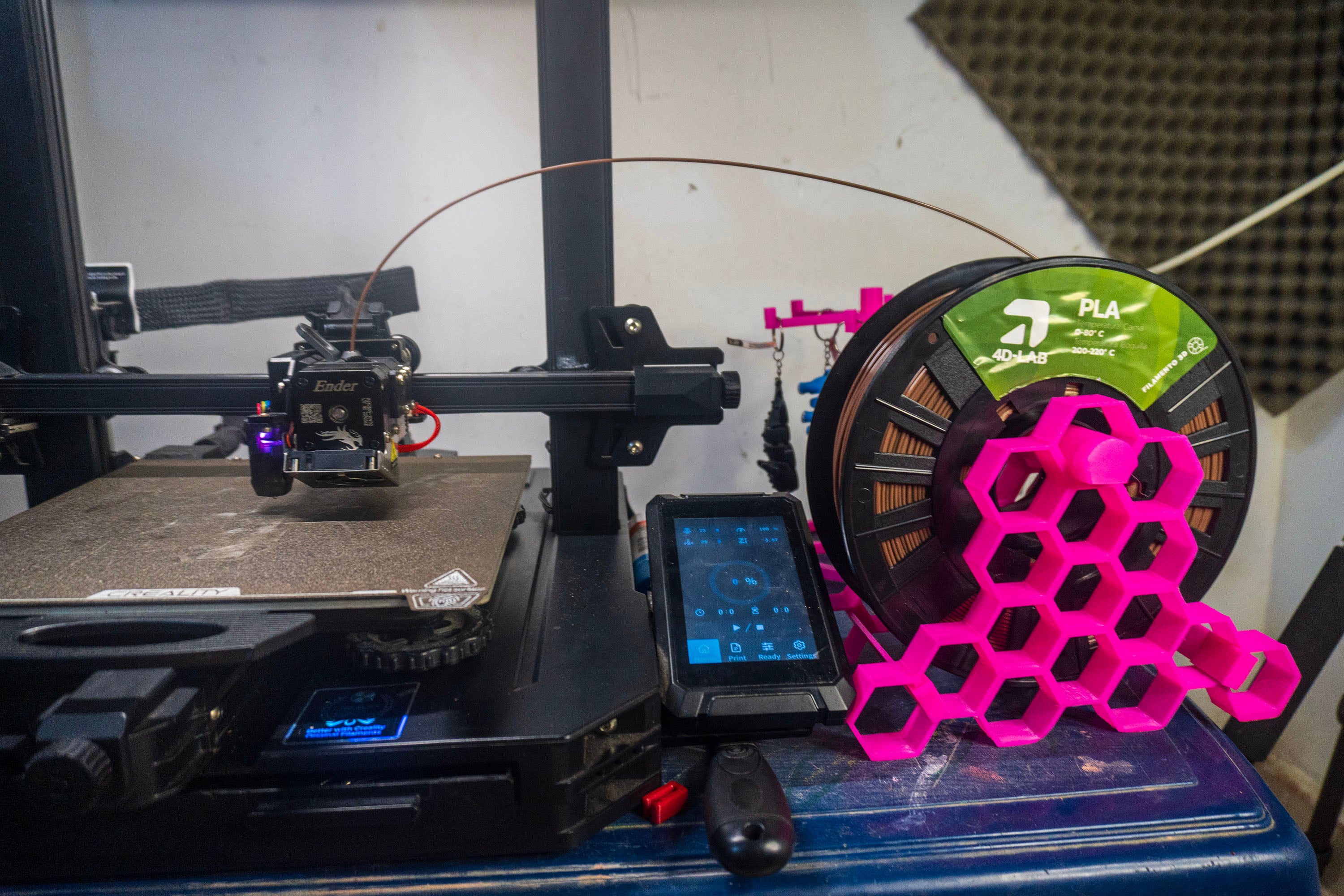 filament stand for floor 3d model