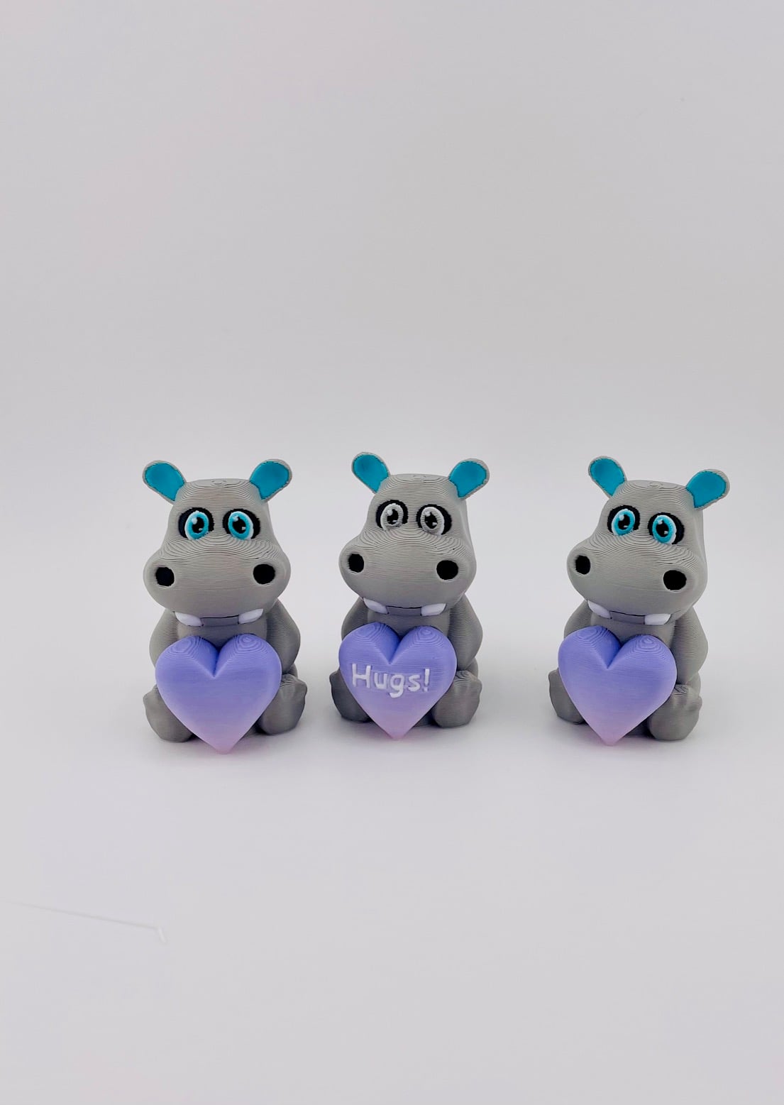 Luvables Hippo 3d model
