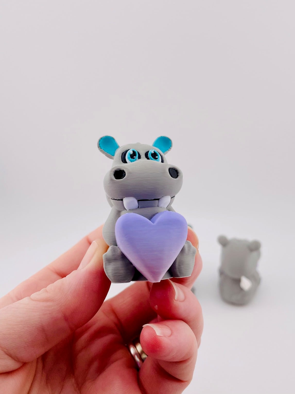 Luvables Hippo 3d model