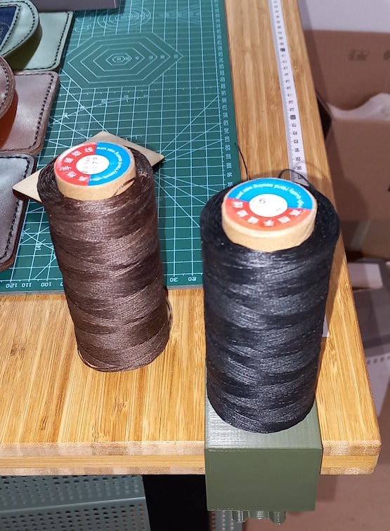 Table Mount Thread Spool for Leatherworking, Sewing etc. 3d model