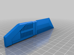 Mandalorian Mini knife from The BoBF 3d model