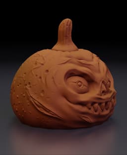 Pumpkin Beer Bottle Cap 3d model