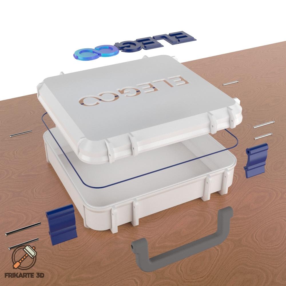 Elegoo Box Multipart 3d model