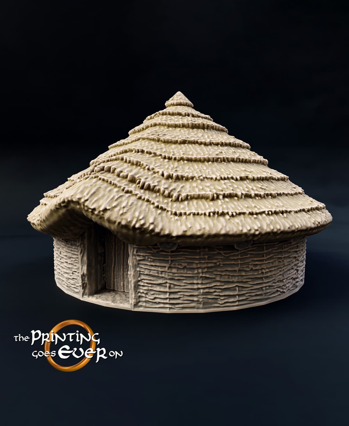 Iron Age Hut B 3d model