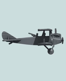 1:144 D.F.W. C.V (Early) 3d model