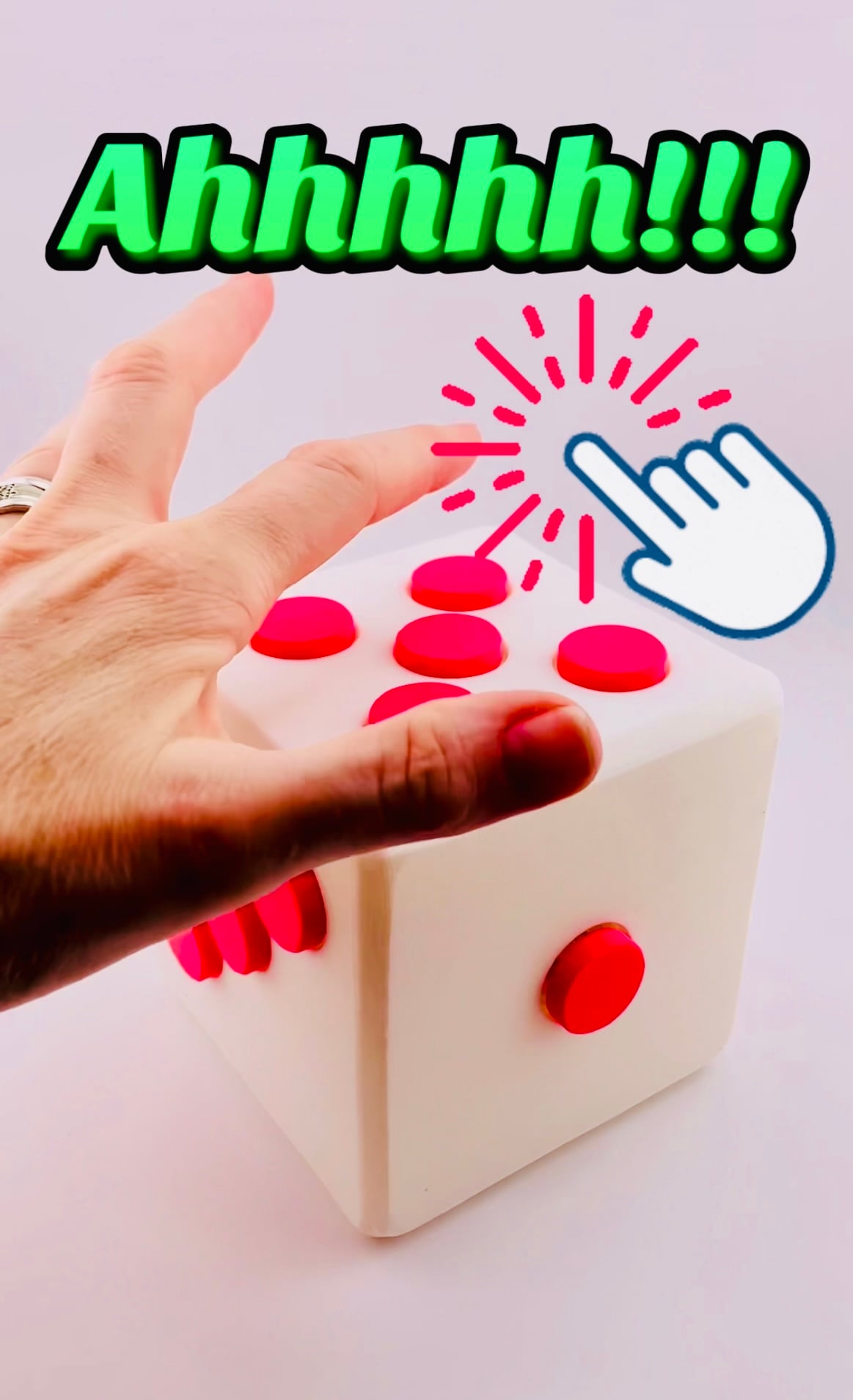 Super Duper Dice Clicker Fidget for Cool Kids 3d model
