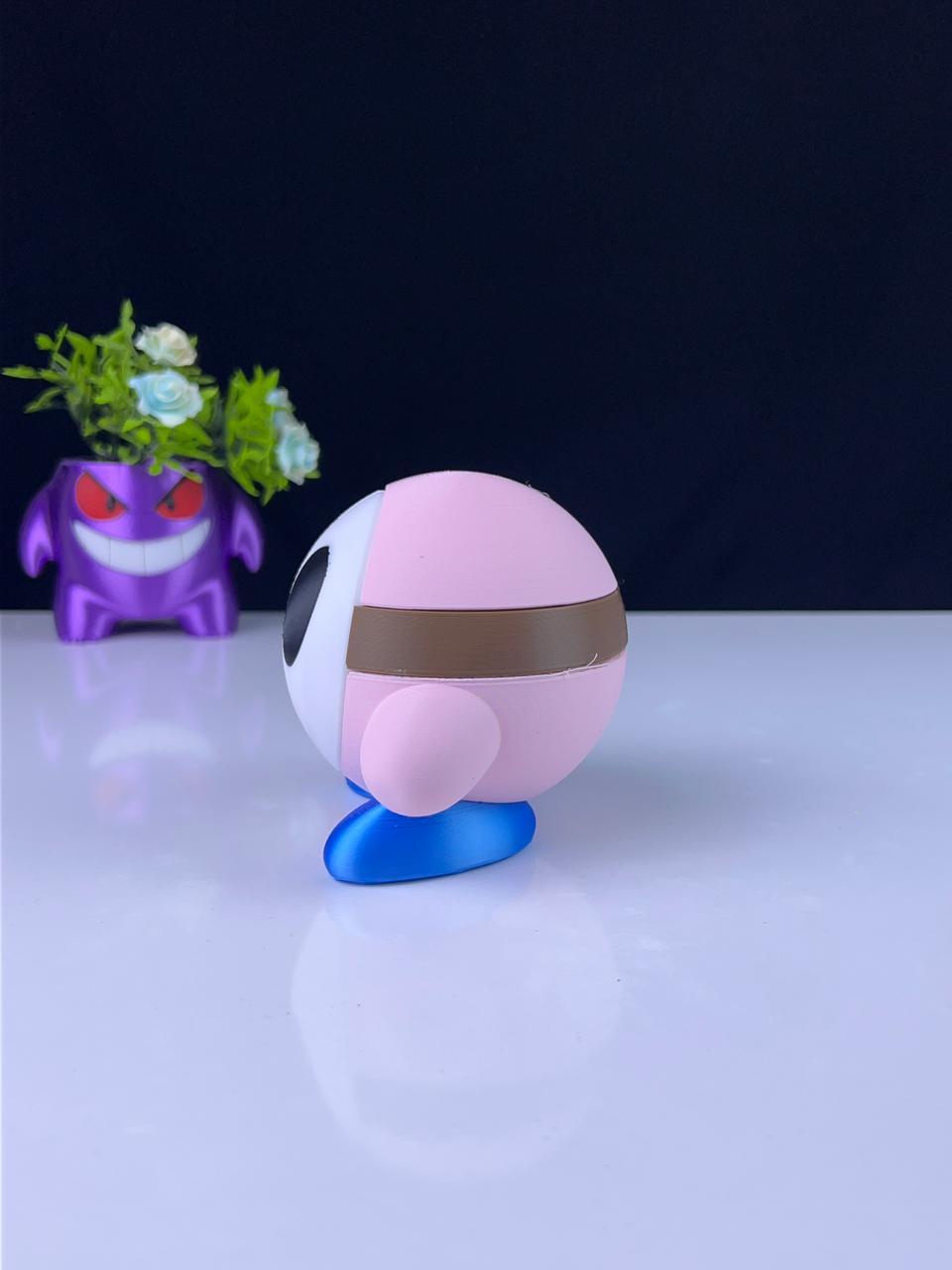 Shy Kirby - Multipart 3d model