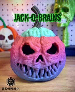 Jack-o'-Brains 3d model