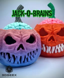 Jack-o'-Brains 3d model