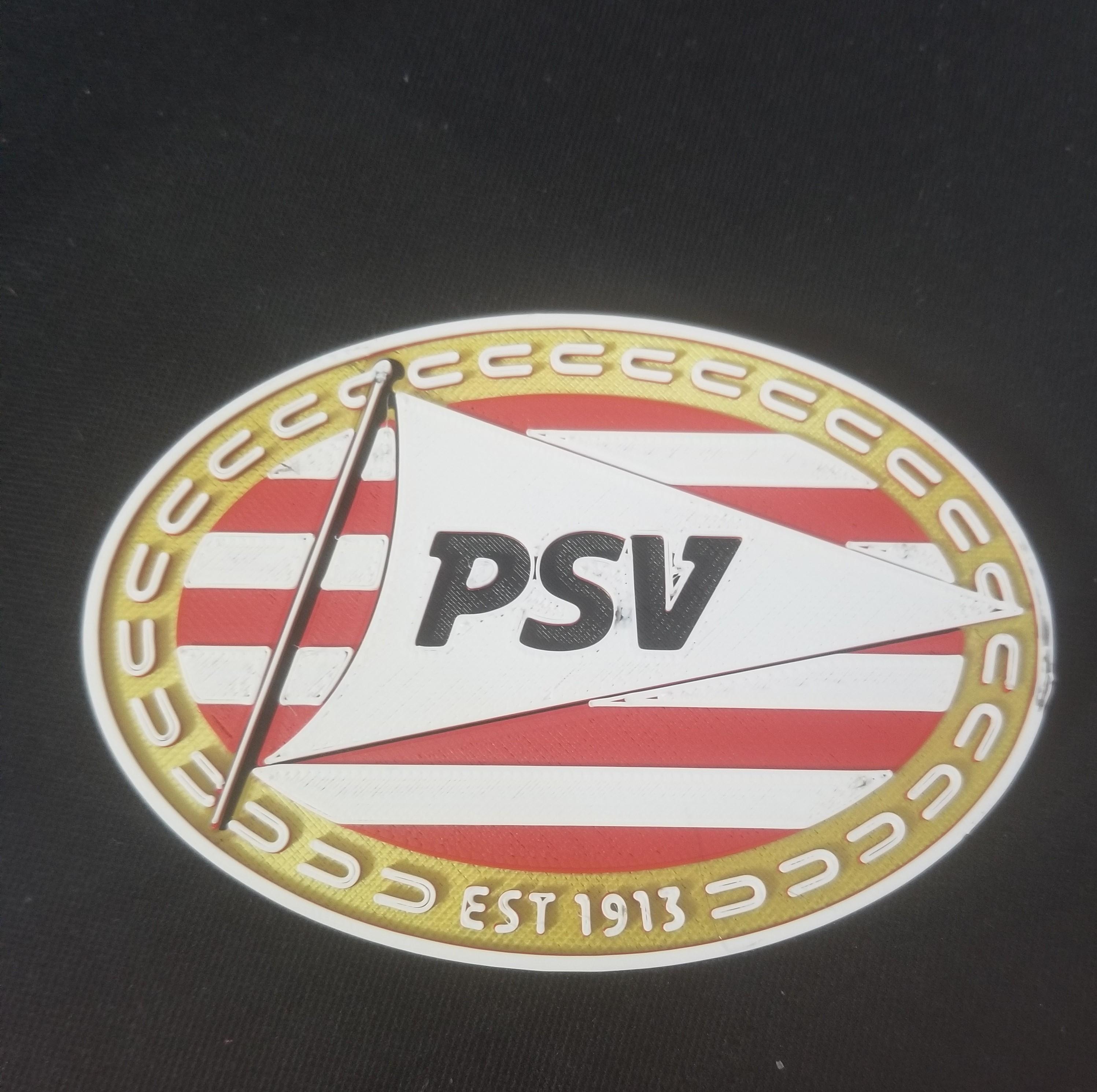 PSV Eindhoven Philips Sport Vereniging NV coaster or plaque 3d model