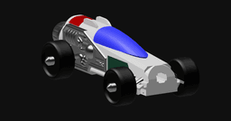 Green Ranger Turbo Thunder Cannon (Engine Cannon) 3d model