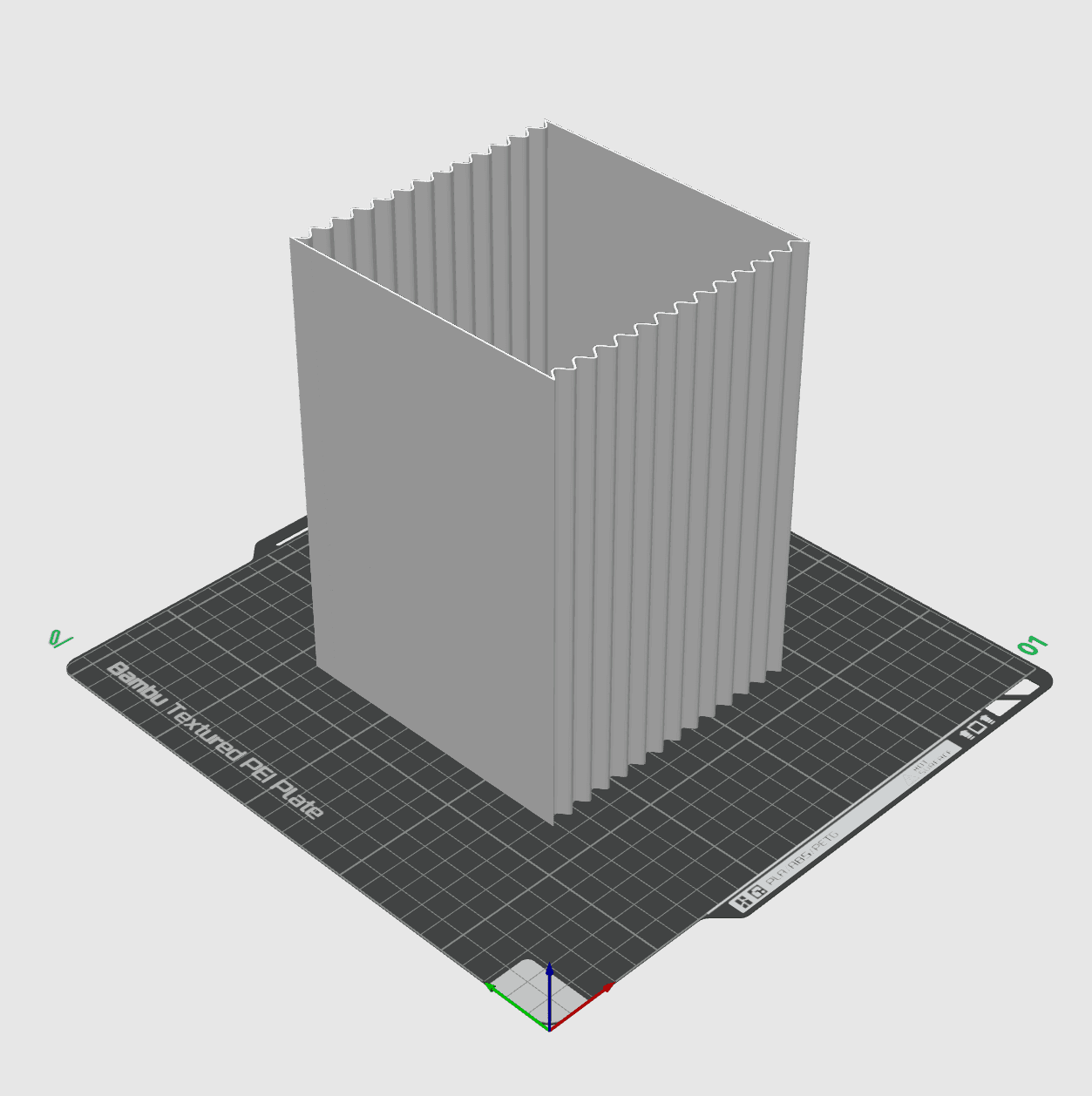 Shoji Lamp 5 3d model