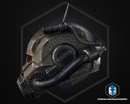NCR Power Armor Helmet - 3D Print Files 3d model