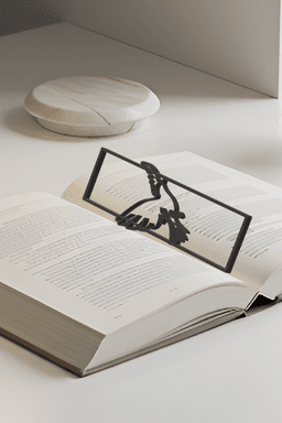 Bird Bookmark, Creativity Bookmark, Gift Idea 3d model