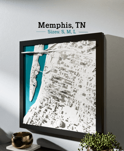 Memphis, TN - S, M, & L 3d model