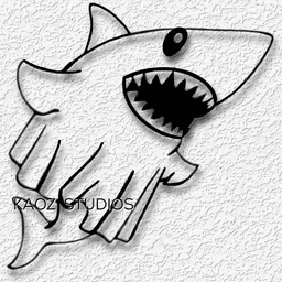 ghost shark wall art funny halloween decoration 3d model