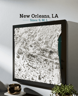 New Orleans, LA - L & XL 3d model