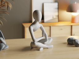 Celestial Resonance: Meditation 3d model
