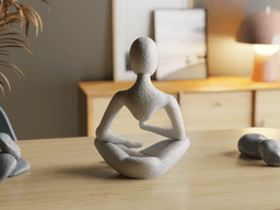 Celestial Resonance: Meditation 3d model