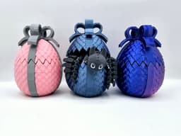 Gift Wrapped Dragon Egg 3d model