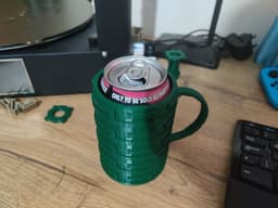 Mosaic 330ml can cup 3d model