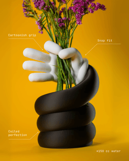Handy Flower Vase 3d model
