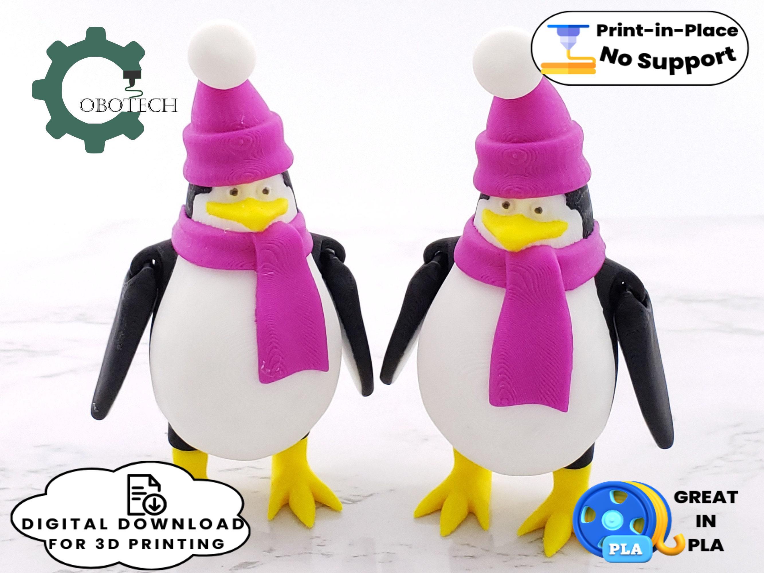 Cobotech Articulated Penguin 3d model