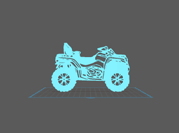 CFMOTO - CFORCE Wall Art 3d model