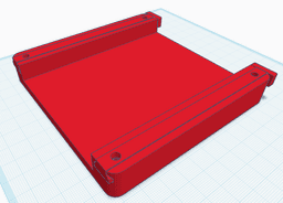 Raspberry Pi Monitor VESA Mount.stl 3d model