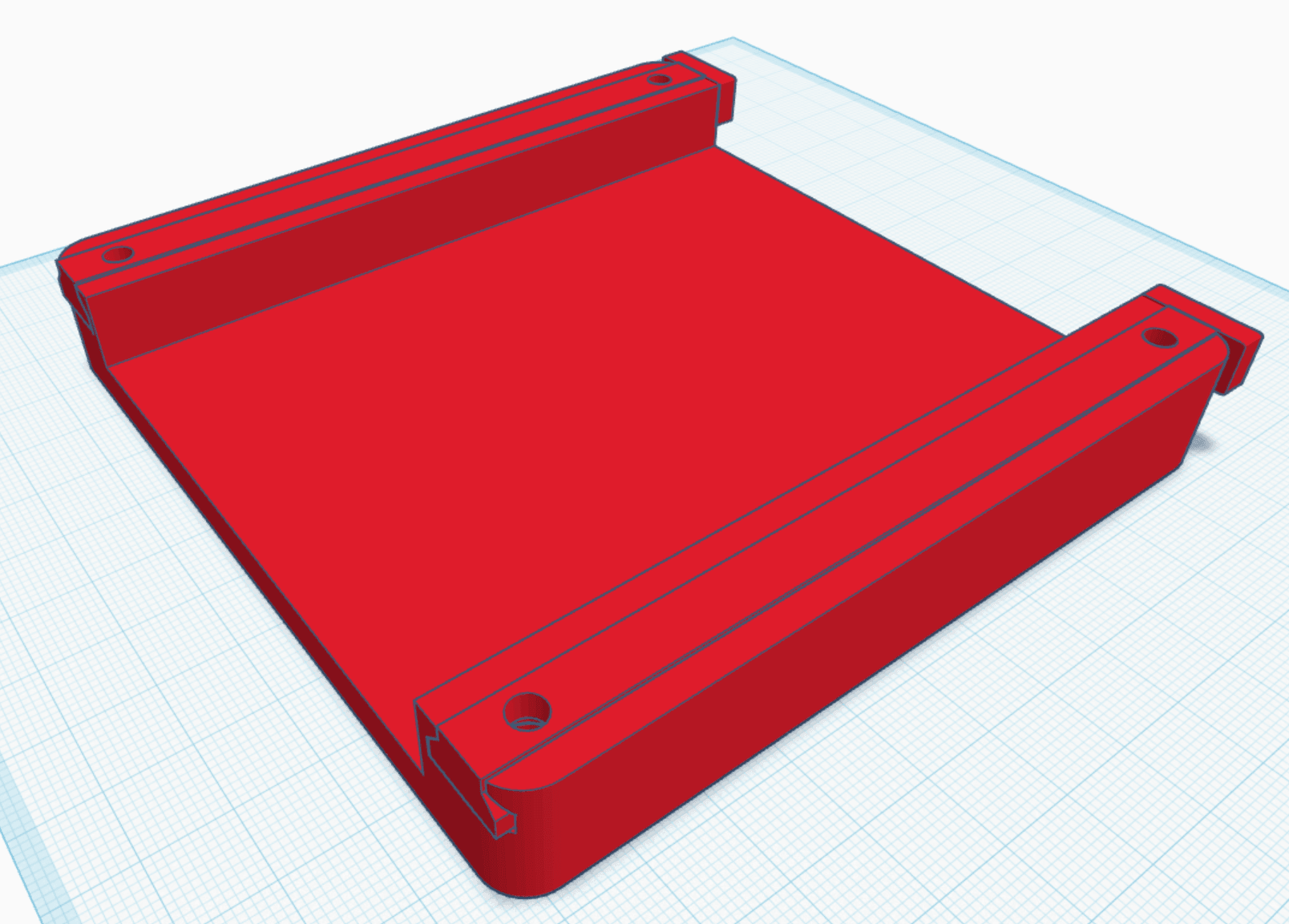 Raspberry Pi Monitor VESA Mount.stl 3d model