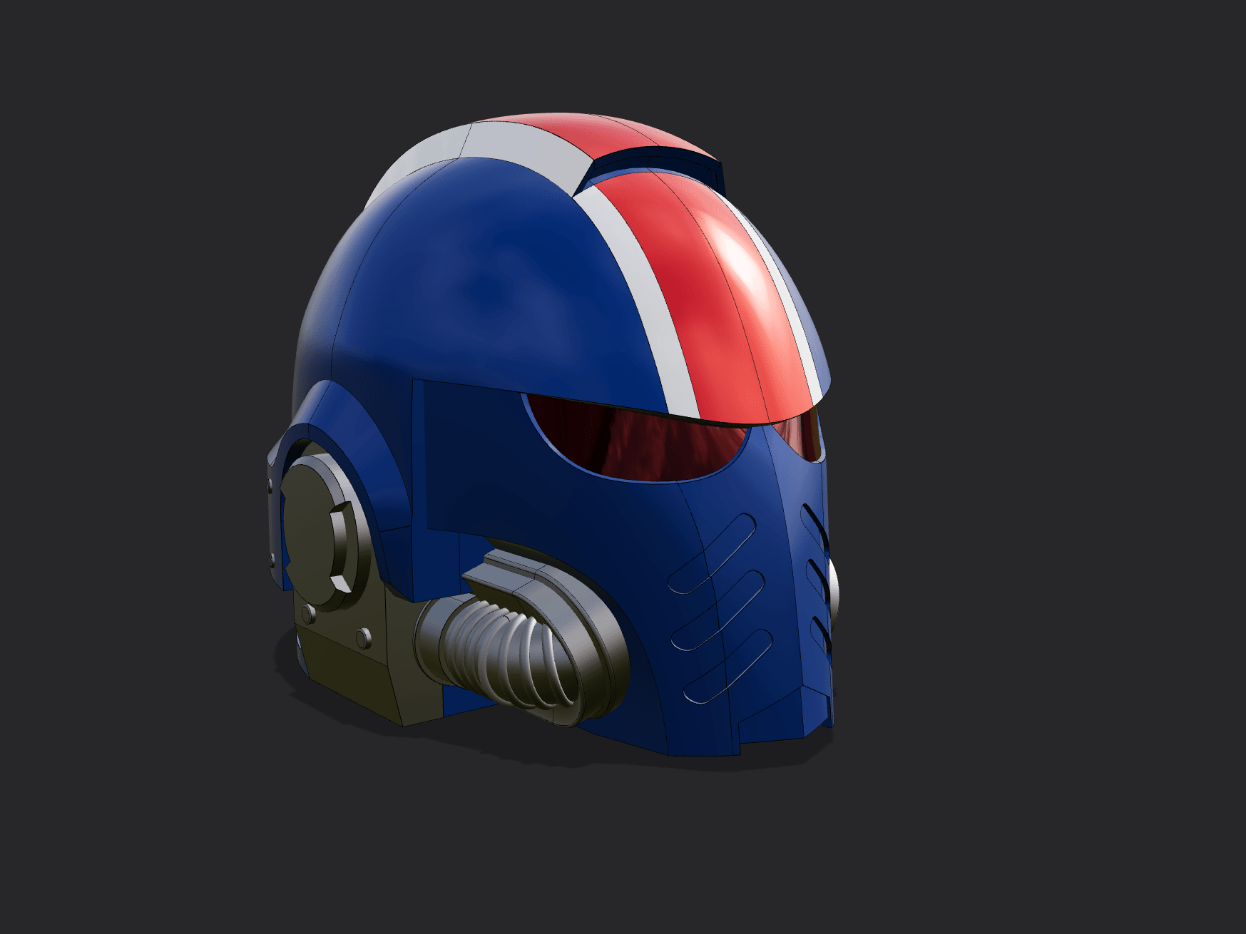 Sci-fi helmet 3d model