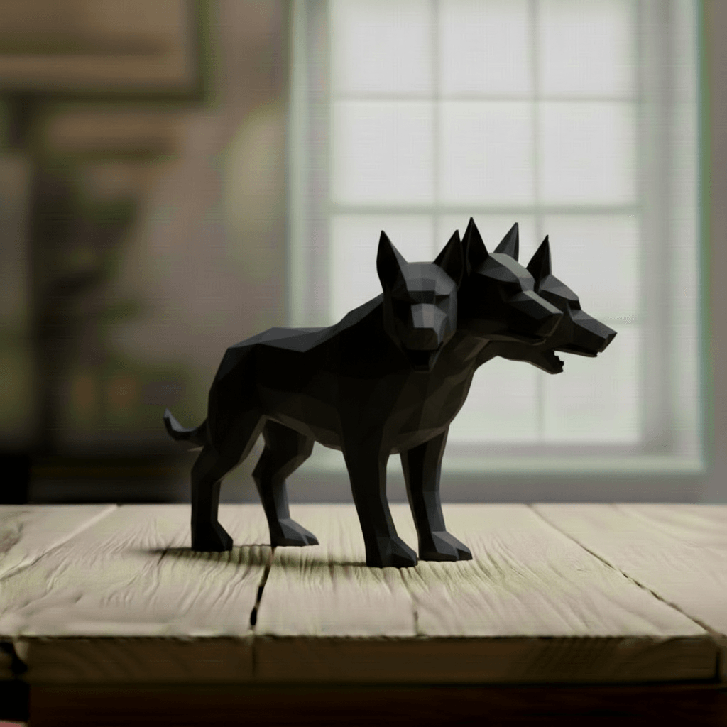 CERBERUS LOWPOLY 3d model